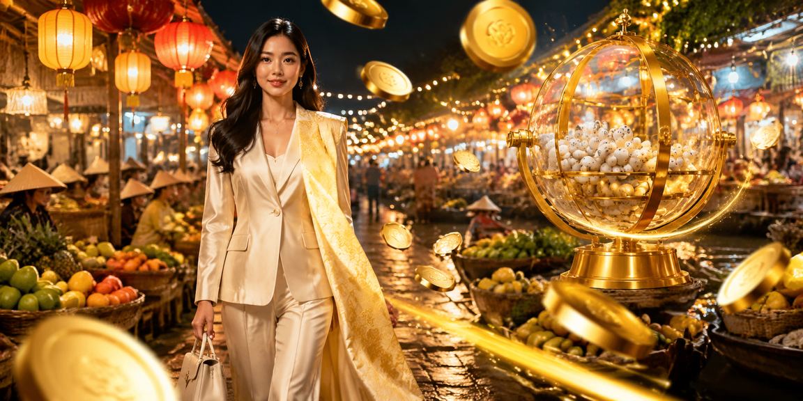 Xổ số và cá cược High Roller tại khu vực sông Mekong, hình ảnh áo dài truyền thống